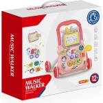 Ocie Huanger Музикална проходилка Happy Toddlers розова Проходилка