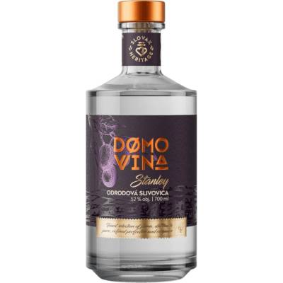 Domovina Odrodová Slivovica Stanley 52% 0,7 l (holá láhev)