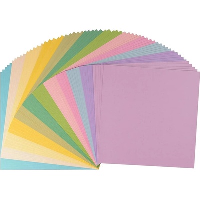 FLORENCE Jednobarevné Cardstock Paper Smooth/ Spring 12 ks