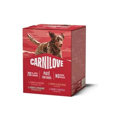 Carnilove Dog Pouch Paté Multipack 4 × 300 g