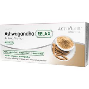 ACTIVLAB Pharma Ashwagandha RELAX, 60 Capsules
