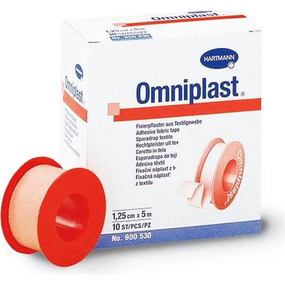 Omniplast textilní náplast 5 cm x 5 m 1 ks