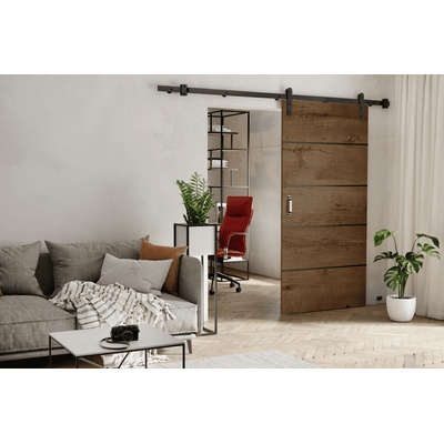 KIER Posuvné dvere LORNI PLUS Grafit 70 cm