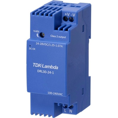 TDK-Lambda DRL30-12-1 síťový zdroj na DIN lištu 12 V 2.1 A 25.2 W Obsah 1 ks