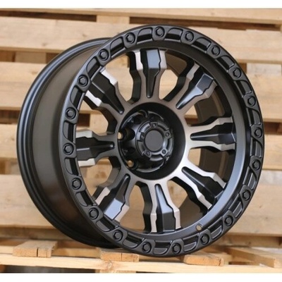 Racing Line FBX087 9x18 5x114.3 ET0 black matt polished