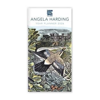 Flame Tree Publishing Angela Harding: Knepp Jay and Oak Tree 2026 Year Planner - Month to View