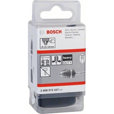 BOSCH Rychloupínací sklíčidla SDS-plus Rychloupínací sklíčidlo 2608572227