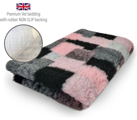 DRYBED Premium Vet Bed Patchwork