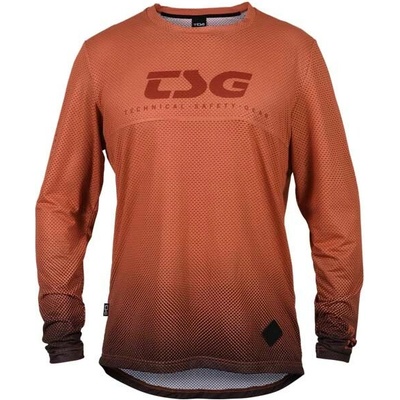 TSG Grip jersey rukáv Desert red