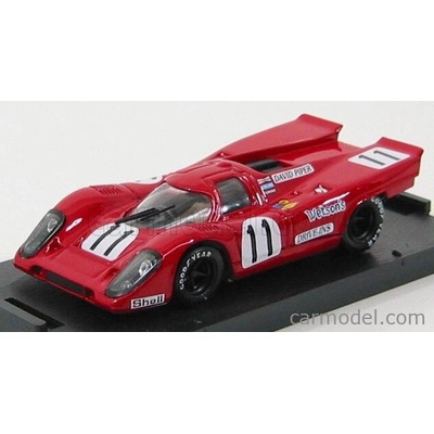 Brumm Porsche 917 K 1000 Km Monza 1970 N 11 Piper Ad. Red 1:43