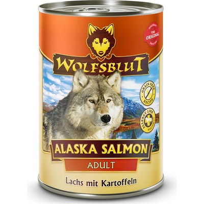Wolfsblut Alaska Salmon Adult losos so zemiakmi 395 g