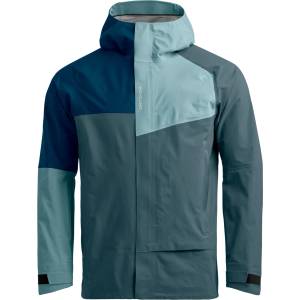 Ortovox Мъжко водоустойчиво яке Ortovox Seceda 3L Jacket Waterproof jacket - Dark Arctic Grey (002-3537-0113)