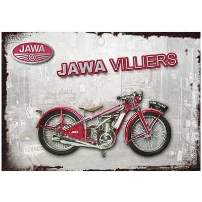 Ceduľa Jawa Villiers