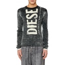 Diesel K-atullus-round Knitwear čierna