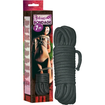 Bondage lano Black Rope Shibari