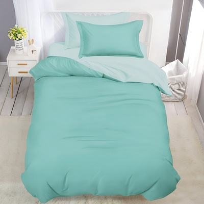 EmonaMall Двулицево спално бельо с ластик (размер за приста) EmonaMall, 4 части - Модел S18555 (S18555-1000h2-SE-04)