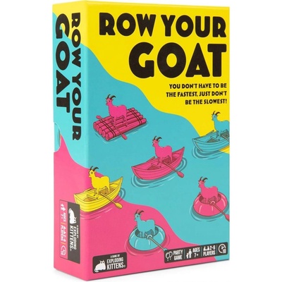 Exploding Kittens Настолна игра Row Your Goat - Парти (RYG-CORE-1)