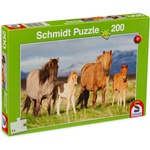 Schmidt Spiele Пъзел Schmidt от 200 части - Семейство коне (56199)