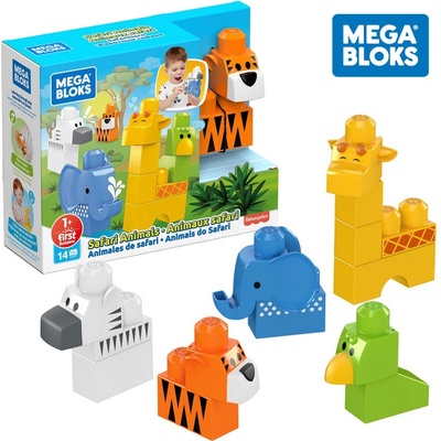 Mega Bloks Zvířátka ze Safari – Zboží Mobilmania