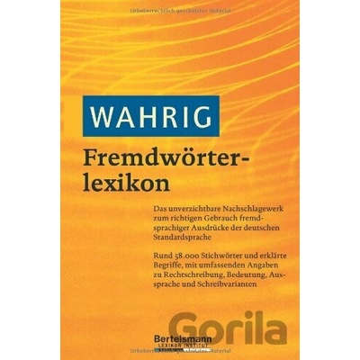 Wahrig Fremdwörterlexikon - Bertelsmann