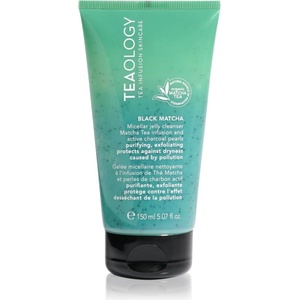 Teaology Cleansing Black Matcha Micellar Jelly Cleanser почистваща мицеларна емулсия с пилинг ефект 150ml