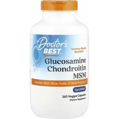 Doctor's Best Glukosamín Chondroitín MSM 360 kapsúl