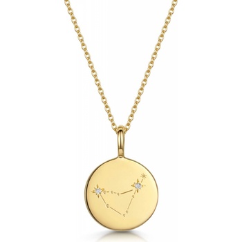 Blink-Blink Zlatý medajlón Súhvezdie s diamantom 4503ZRB