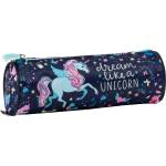 DERFORM Овален ученически несесер Derform Unicorn 13 (87532)