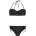 Protest Soleman Bandeau bikini - Black (True Black)
