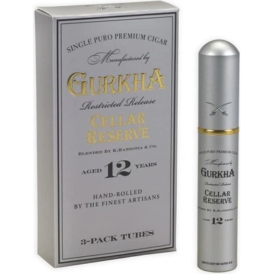 Gurkha Cellar Reserve 12YO Tubos 3 ks