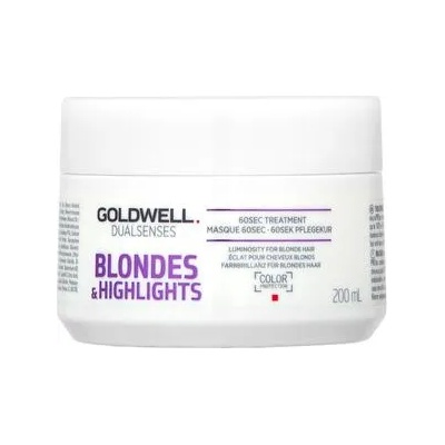 Dualsenses Blondes & Highlights 60sec Treatment Маска за руса коса 200 ml