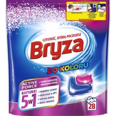 Bryza Active Force 5v1 Kapsule na pranie do farby 560 g 28 PD