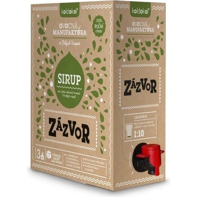 Koldokol Bio sirup Zázvor Gastro 3 kg