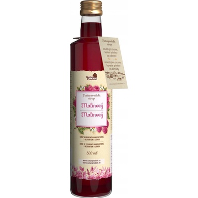 NaturProdukt Sirup Malinový 500 ml