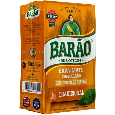 Barao de Cotegipe Čaj Yerba Maté Tradicional 1000 g