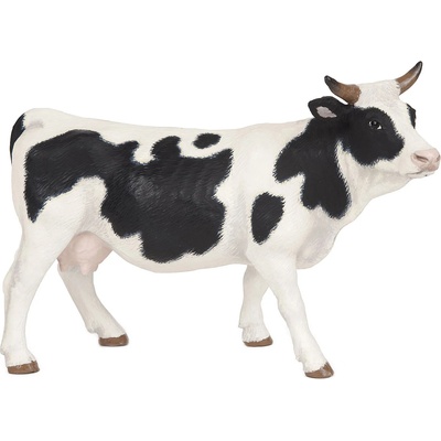 Papo Фигурка Papo Farmyard Friends - Черно-бяла крава (51148)