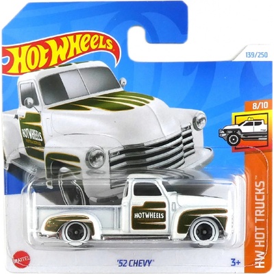 Mattel Hot Wheels '52 Chevy Truck White