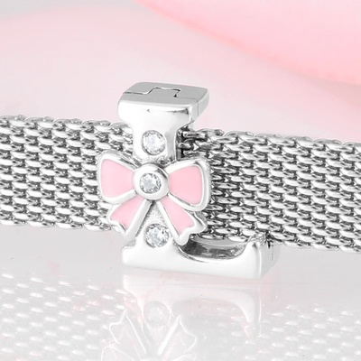 P&J Jewellery Stříbrný klip Magické písmenka 3 SBMA3 L