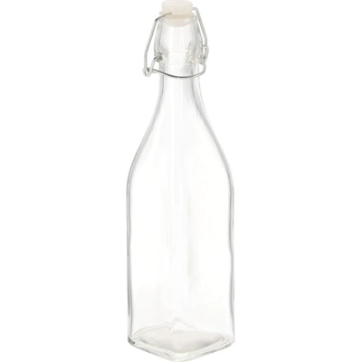 HOME Sklenená fľaša CLEAR 500 ml