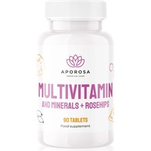 Aporosa Multivitamin a minerály s šípky 90 tablet