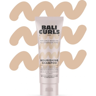 Bali Curls hydratační šampon s bambuckým máslem a ylang ylang 75 ml