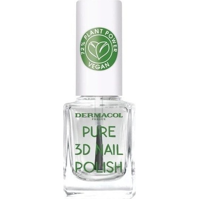 Dermacol Prírodný lak na nechty Pure 1 Crystal Clear 11 ml