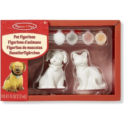 Melissa & Doug - Комплект за декорация на фигурки - Домашни любимци (8)