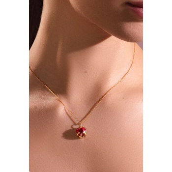 Lilou Позлатено колие Lilou Amour (A03/MARKET/ANS/193)