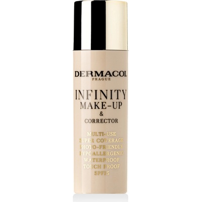 Dermacol Infinity make-up&korektor č.02 beige 20 g – Zbozi.Blesk.cz