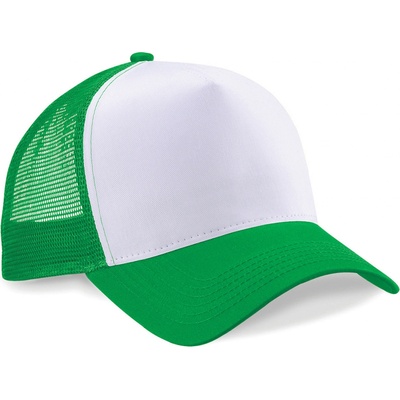Beechfield Síťovaná Snapback Trucker zelená bílá – Zbozi.Blesk.cz