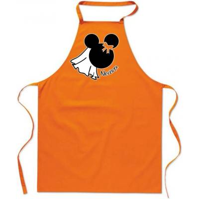Povidlo.cz Zástěra Mouse Nevěsta Oranžová