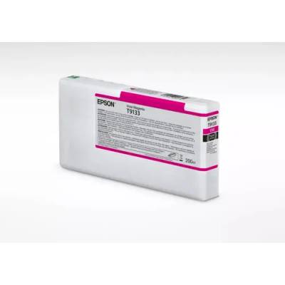 Epson Консуматив, Epson T9133 Vivid Magenta Ink Cartridge (200ml) SC-P5000 (C13T91330N)