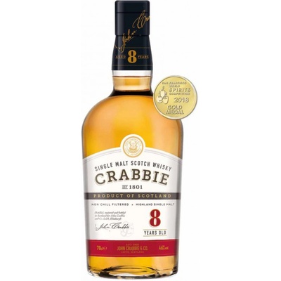 Crabbie scotch whisky 12y 43% 0,7 l (holá láhev)