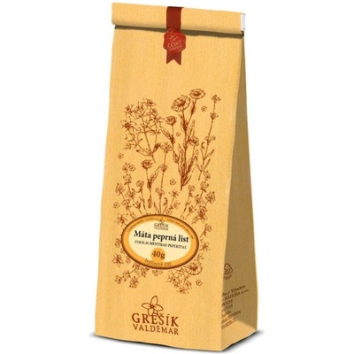 Grešík Máta peprná list 40 g – Zboží Mobilmania